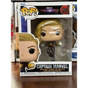 Funko Pop! Captain Marvel with Fire Hands Marvel The Marvels #1249